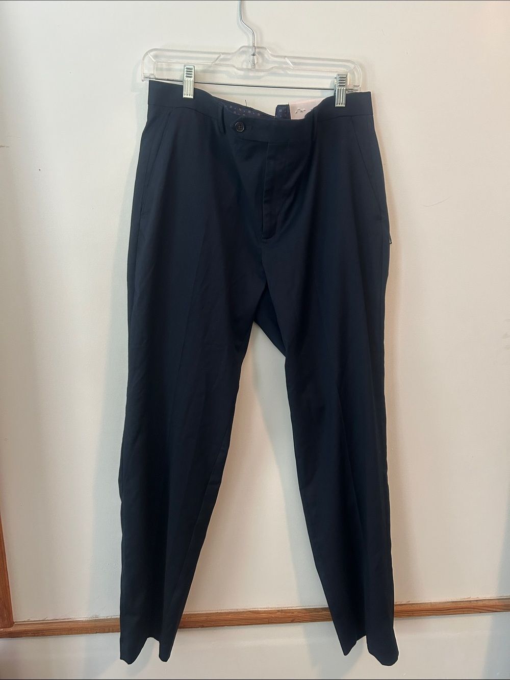 Lauren Raalph Lauren Edgewood Men's Navy Blue Dress Pants - Total Comfort Fit